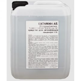 Дезинфицирующее средство APIS Катамин АБ 5% концентрат 1:10-20, канистра 5 кг 4665296516695 