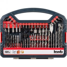 Набор бит, сверл, головок 101 предмет kwb 109110 