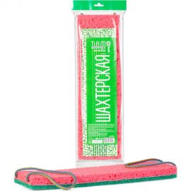 Мочалка для тела TIAMO Massage ШАХТЕРСКАЯ поролон+массаж 12893 