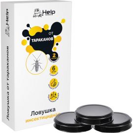 Пластиковые ловушки для ТАРАКАНОВ 6 шт HELP 80271 