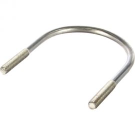 U-образный хомут FORTISFLEX болт оцинкованный 4 М12 Q118х160х65 мм 63128 