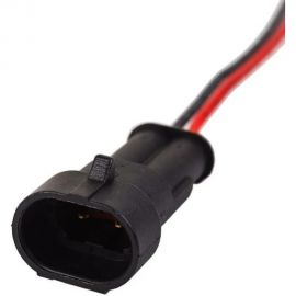 Автомобильный разъем REXANT DJ7021-1.5-11 штекер с проводом 20 см, 10 шт. 16-0302-9 