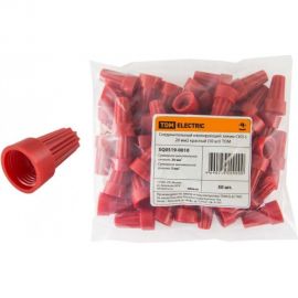 Соединительный изолирующий зажим TDM СИЗ-5, 20 мм2, 50 шт, красный SQ0519-0010 