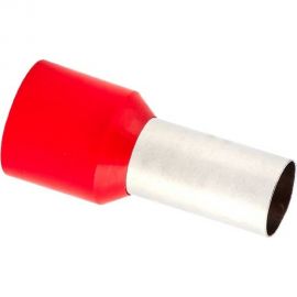 Наконечник штыревой втулочный изолированный EKF НШвИ 35,0-16 (уп 50шт) nhvi-35.0-16 