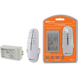 Комплект для беспроводного управления освещением TDM ПУ2-МK-3 3 канала "Уютный дом" SQ1508-0106 