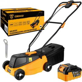 Аккумуляторная газонокосилка DEKO DKLM20V 20В, 1x4.0Aч 063-3007 