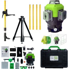 Профессиональный лазерный уровень LT L16-360S + штатив 3.6м + тренога 1.5м усиленная L16-360S/3.6м/1.5м-УС 