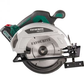 Циркулярная аккумуляторная пила FAVOURITE бесщеточный двигатель OBS 21 FCS 