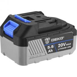 Аккумулятор тип BL1860B Li-ion, 20В, 5.5А*ч DEKO 063-4358 