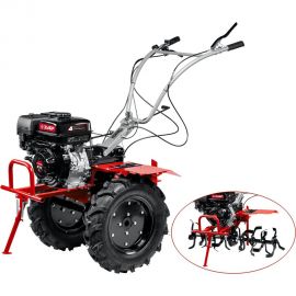 Бензиновый мотоблок с ВОМ ЗУБР 270 см3 МТШ-600 