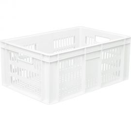 Морозостойкий ящик с перфорацией Тара.ру п/э 600x400x250, цвет натуральный 19154 