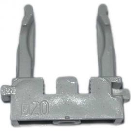 Клипса для гофротрубы Электропласт под монтажный пистолет, d20 мм 20MP100GR 