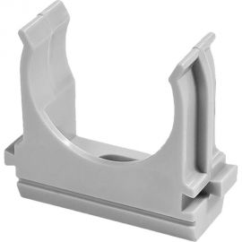 Крепеж-клипса под пистолет ТРИЗАМ O 20 мм, серая, 100 шт. TRZ0374 