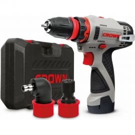 Аккумуляторный шуруповерт CROWN CT21072HQX-2 BMC 