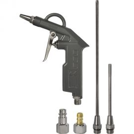 Обдувочный пистолет со сменными насадками QUATTRO ELEMENTI разъем EURO, профи 909-716 