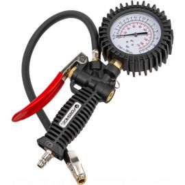 Пистолет для подкачки шин с аналоговым манометром и шлангом Forsage f-23703 56349 