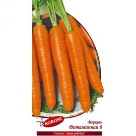 Семена Агрони Морковь Витаминная 6 2 г 3677 