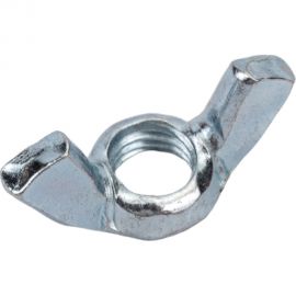 Барашковая гайка Стройбат DIN315 М10 белый цинк 40 шт 307630 