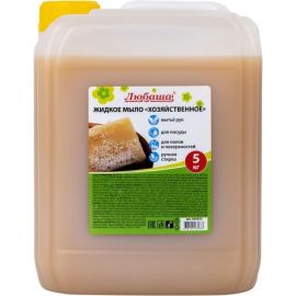 Жидкое мыло ЛЮБАША 5 кг, Хозяйственное 605655 
