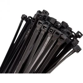 Черный нейлоновый хомут 3,6х300мм 100шт TDM SQ0515-0213 