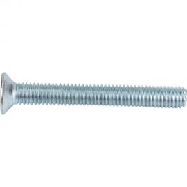 Винт Стройбат пот. DIN 965 М5x40 белый цинк 60 шт 106271 