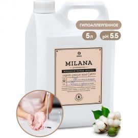 Жидкое крем-мыло Grass Milana Professional канистра 5 кг 125646 