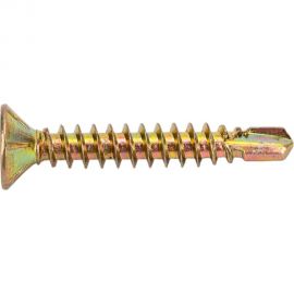 Саморезы Стройбат для монт. окон с буром 3,9x25 желтый цинк 200 шт. 275490 