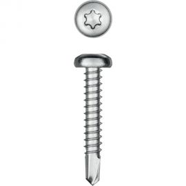 Нержавеющие саморезы KRAFTOOL DS-P с полукруглой головкой, 32x3.9 мм, 380 шт. 300931-39-032 