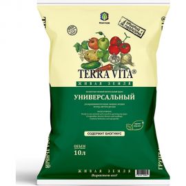 Грунт Terra Vita Живая Земля универсальный 10 л 4601104000642 