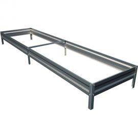 Оцинкованная грядка ГеоПлатБорд 1x3 м, высота 20 см 5931320 