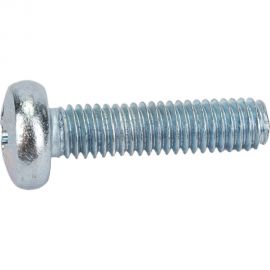 Винт Стройбат пкр. DIN 7985 М5x20 белый цинк 100 шт 106121 