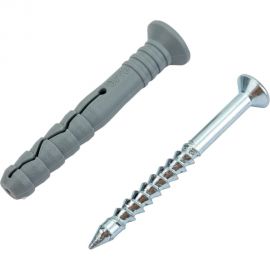 Дюбель-гвоздь Невский Крепеж 6x40, пот. манжета, полипропилен, 50 шт. 812710 
