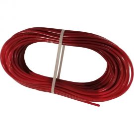 Стальной латунированный трос с покрытием полиамид BEFAST 4.0 погодоустойчивый, красн, 20м TCO040RS 