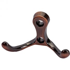 Мебельный крючок KERRON Д55 Ш30 В30, античная медь KR 0010 AC 