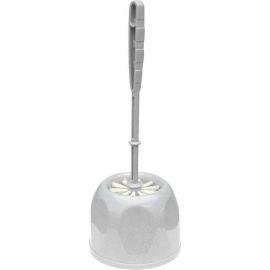 Туалетный ерш РемоКолор Стандарт с подставкой, пластиковый, мрамор 60-0-102 