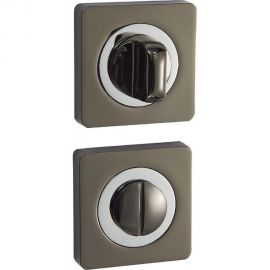 Санузловая накладка Вантаж черный никель BK02BN 