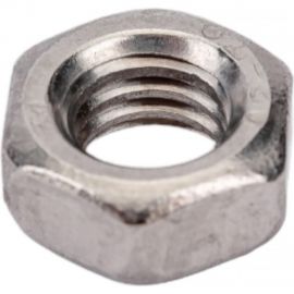 Шестигранная гайка STARFIX М6, нержавеющая сталь, DIN 934, 25 шт. SMZ1-85216-25 