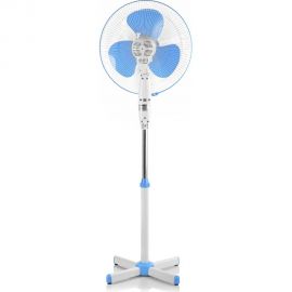 Напольный вентилятор Centek 40Вт, 1.25м, 43см, 3 скорости, автоповорот CT-5025 Blue 