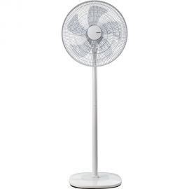 Напольный вентилятор Centek 65Вт Пульт ДУ, 1.3м, 44,5см, таймер до 7,5ч, тяжелая база CT-5024 White 