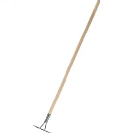 Тяпка с деревянным черенком Gigant 200x50 мм, нержавеющая сталь GHS-07 