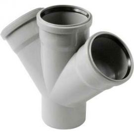 Крестовина VALFEX 50/50/50x45, внутренняя канализация 27105050 