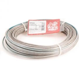 Стальной трос Стройбат в оболочке PVC 2/3 мм, 20 м 24950 