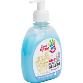 Жидкое мыло Дай пять Свежий воздух антибактериальное, 300 мл МДП-04 
