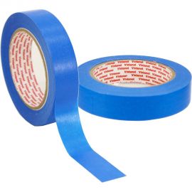 Малярная лента на основе рисовой бумаги Washi для четкого края Vintanet WM111, синяя, 24мм х 50м WM1112450 