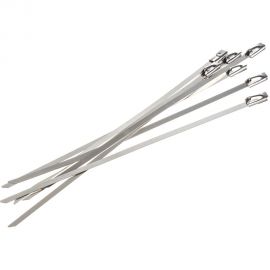 Стальные стяжки FORTISFLEX СКС 304 4.6x150 мм, 10 шт. 78718 