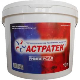 Жидкая теплоизоляция Астратек ТПП Универсал 10л 4620002840020 
