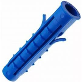 Распорный дюбель Чапай 8х80 шипы+усы, синие 300шт - пакет Tech-Krep 111151 