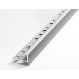 Профиль угловой алюминиевый ЛУКА 20х8 мм, 2,7 м, 5 шт, анодированный, Серебро УТ000023596 
