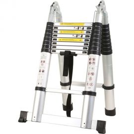 Телескопическая лестница-стремянка WORKY 2.5м/5м, 8/16 ступеней ARD128097 
