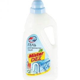 Гель для прочистки труб Mister Dez "Двойная сила " 1000 мл 223 